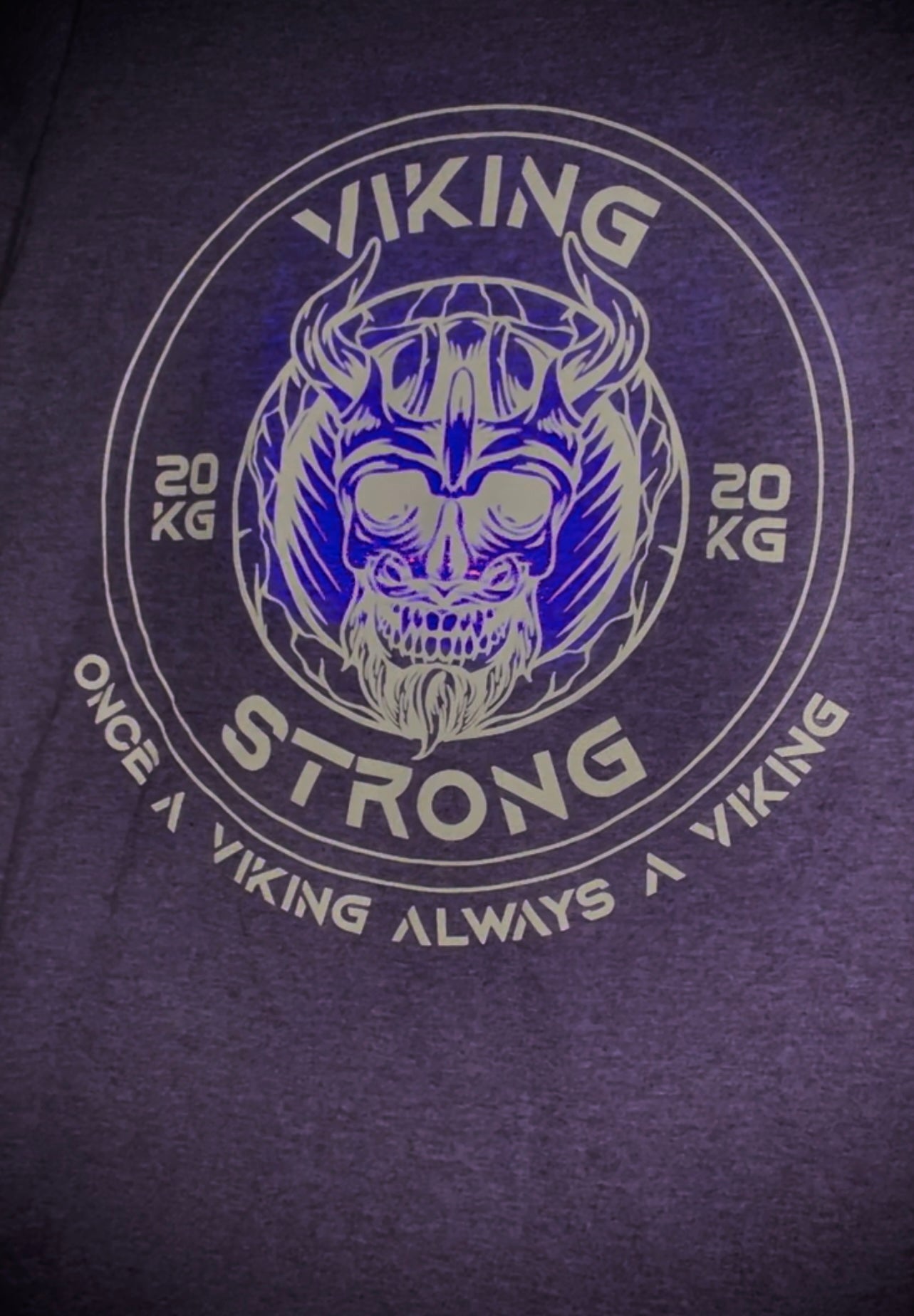 Viking Strong Powerlifting Competition Tee