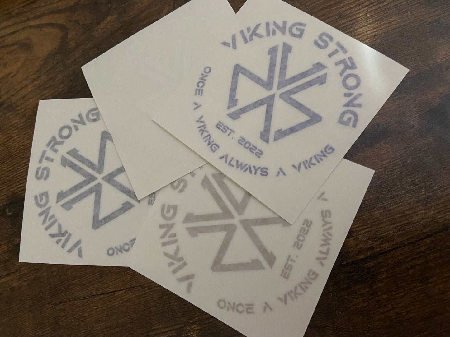 VIKING STRONG VINYL STICKERS