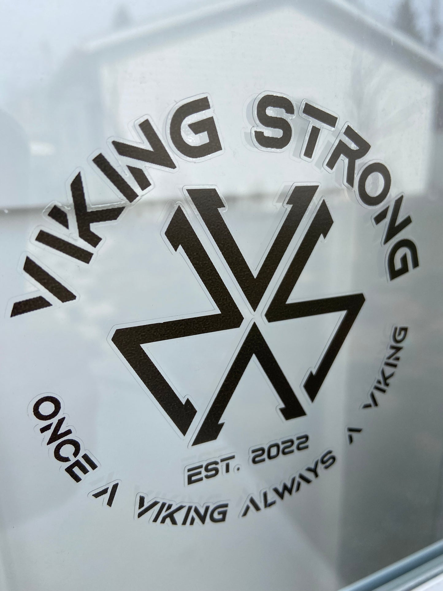 VIKING STRONG VINYL STICKERS