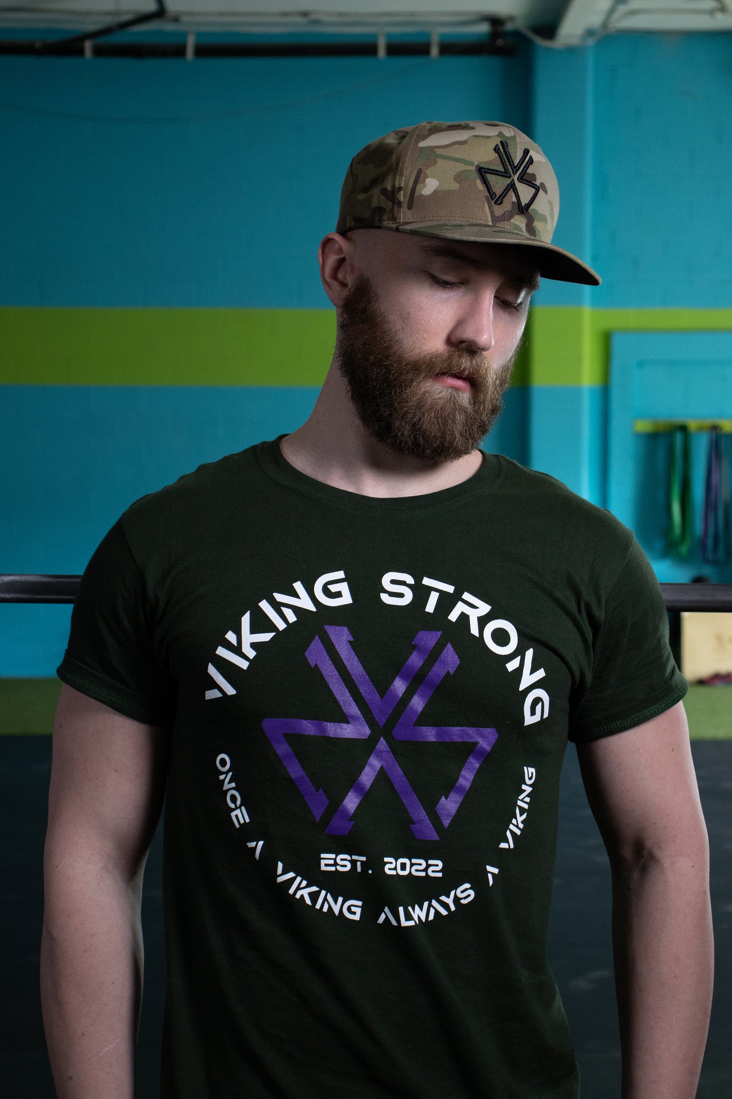 Classic Viking Strong Green Tee