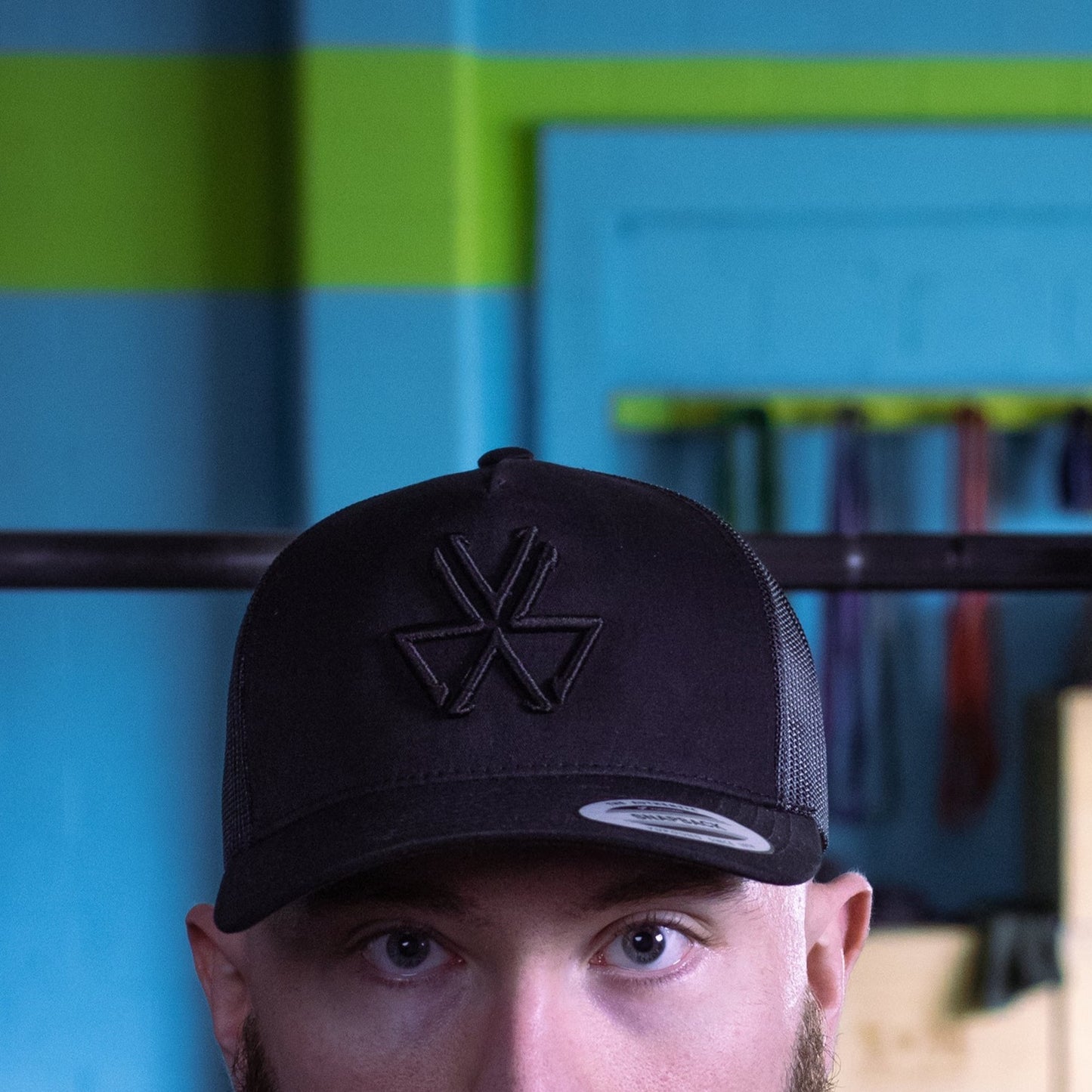 Viking Strong Murdered Out Trucker Hat