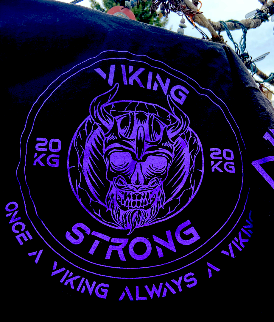 Viking Strong Powerlifting Competition Tee